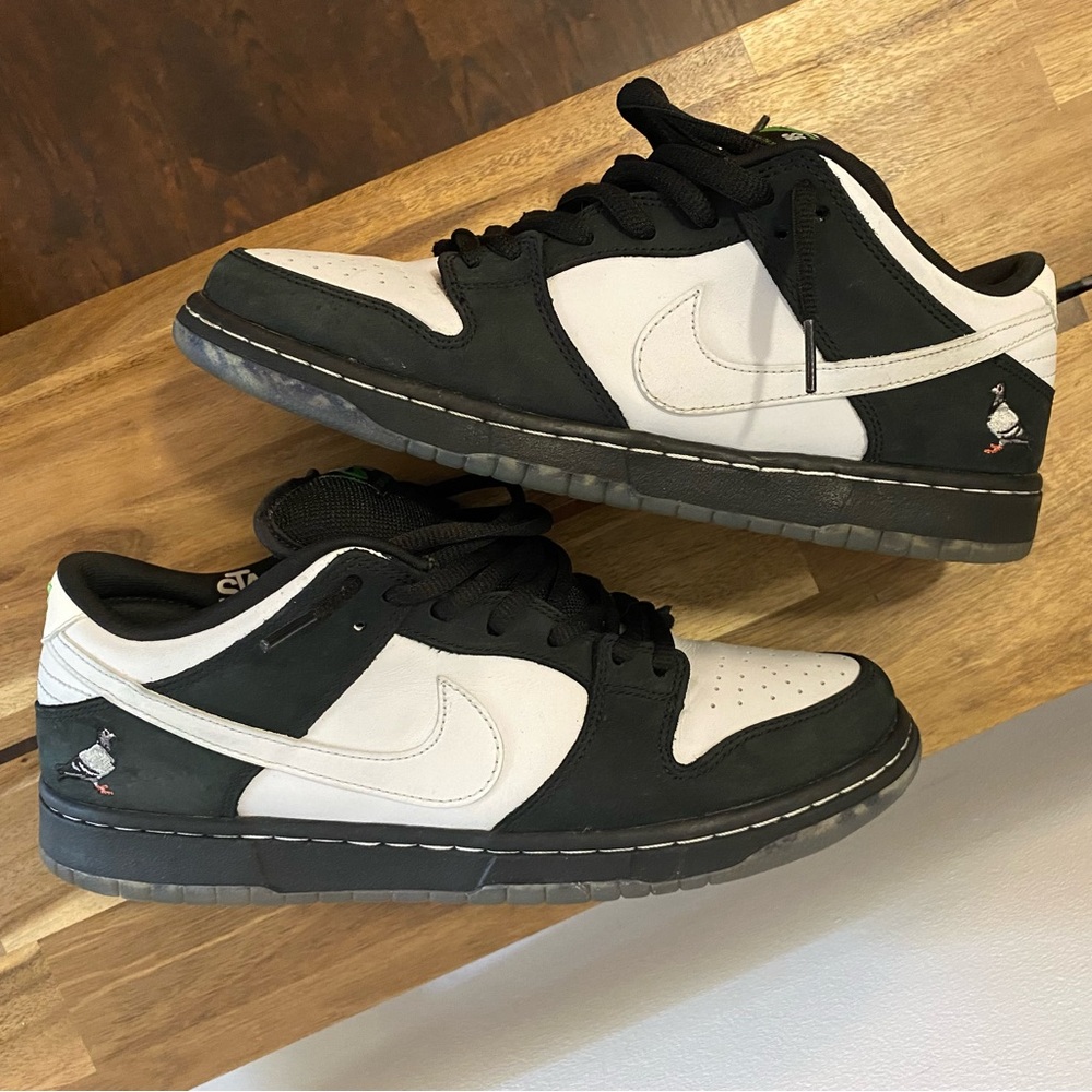 nike sb dunk low pro panda pigeon